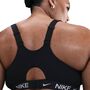 Nike W Nk Df Indy Hgh Spt Bra - black/black/white