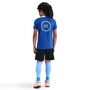 Nike Cfc Y Nk Df Strk Ss Top K3R - game royal/game royal/field silver