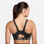 Nike W Nk Indy Hs Zip Bra - black