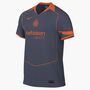 Nike Inter Mnk Dfadv Jsy Ss Match3R - thunder blue/safety orange/safety o
