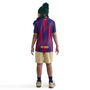 Nike Fcb Y Kinder Nk Dfadvmatch Jsy Ss Hm - deep royal blue/midwest gold