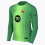 Nike Fcb Y Nk Df Stad Jsy Ls Gk - lucky green/green strike/black
