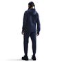 Nike Fcb W Nsw Tch Flc Wr Fz Hdy 3R - midnight navy/bright mango