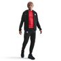 Nike Psg Mnsw Tech Flc Jgr Pant 3R - black/global red