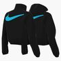 Nike Inter W Nk Awf Wvn Jkt - black/chlorine blue