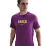 Nike Fcb M Nk Wordmark Tee - bright grape