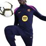 Nike Fcb M Nk Df Strk Drill Top K - imperial purple/midwest gold