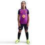 Nike Fcb Y Nk Df Strk Ss Top K - vivid purple/vivid purple/midwest g