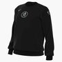 Nike Cfc W Nsw Phnx Flc Os Crew 3R - black/field silver