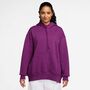 Nike Fcb Wnsw Phnx Flc Os Po Hoodie - bright grape/imperial purple