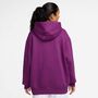 Nike Fcb Wnsw Phnx Flc Os Po Hoodie - bright grape/imperial purple