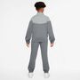 Nike K Nsw Df Tracksuit Pk Fz - smoke grey/lt smoke grey/white