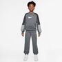 Nike K Nsw Df Tracksuit Pk Crew - smoke grey/anthracite/white