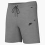 Nike B Nsw Tch Flc Short - Pd - dk grey heather/black