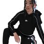 Nike K Nsw Club Flc Hdy Tracksuit - black/black/white/white