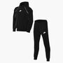 Nike K Nsw Club Flc Hdy Tracksuit - black/black/white/white