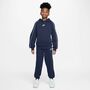 Nike K Nsw Club Flc Hdy Tracksuit - midnight navy/midnight navy/white/w