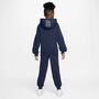 Nike K Nsw Club Flc Hdy Tracksuit - midnight navy/midnight navy/white/w
