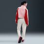 Nike W Nsw Club Flc Gx Std Pant - sail/washed coral