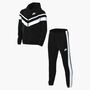 Nike K Nsw Df Tracksuit Mxd Mtrl - black/white/white