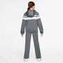 Nike K Nsw Df Tracksuit Mxd Mtrl - smoke grey/white/white