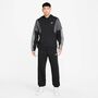 Nike M Nk Club Fleece Hded Track Gx - black/lt smoke grey/smoke grey/whit