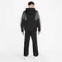 Nike M Nk Club Fleece Hded Track Gx - black/lt smoke grey/smoke grey/whit