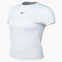 Nike W Nsw Rib  Tght Ss Tee - white