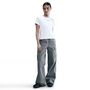 Nike W Nsw Rib  Tght Ss Tee - white