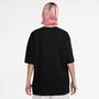 Nike W Nsw Luxe Ss Tee Relax - black