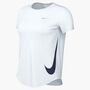Nike W Nk Tempo Swsh Hbr Df Ss Top - white/black