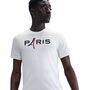 Nike Psg M Nk Away Wrdmrk Tee - white
