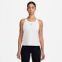 Nike W Np Df Tank Elastika - white/black