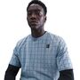 Nike Thfc M Nk Spurs Aop Tee - ashen slate