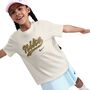 Nike G Nsw Trend Bf Tee - sail/metallic gold