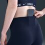 Nike W Nk Df One Hr Capri Tight Wt - midnight navy/white