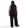 Nike W Nsw Phnx Flc Hr Pant Wide 2 - black/sail