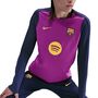 Nike Fcb W Nk Df Strk Crew Top K - vivid purple/midwest gold
