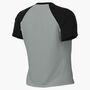Nike W Nsw Nk Chll Knt Tee Rgln - lt smoke grey/black