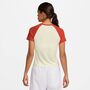 Nike W Nsw Nk Chll Knt Tee Rgln - sail/picante red