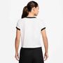 Nike W Nsw Ss Ringer Tee Vntg Run - white/black