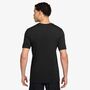 Nike M Nk Df Tee Run Swoosh - black