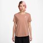 Nike W Nsw Club Ss Tee - rose gold/white