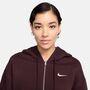 Nike W Nsw Phnx Flc Fz Os Hoodie - burgundy crush/sail