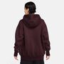 Nike W Nsw Phnx Flc Fz Os Hoodie - burgundy crush/sail