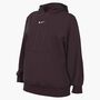 Nike W Nsw Phnx Flc Os Po Hoodie - burgundy crush/sail