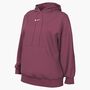 Nike W Nsw Phnx Flc Os Po Hoodie - sweet beet/sail