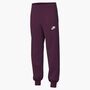 Nike G Nsw Club Flc Hr Ftd Pnt Lbr - bordeaux/bordeaux/white