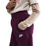 Nike G Nsw Club Flc Hr Ftd Pnt Lbr - bordeaux/bordeaux/white