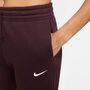 Nike W Nsw Phnx Flc Mr Pant Std - burgundy crush/sail
